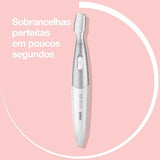 Mini Aparador de Precisão Braun para Sobrancelhas FG1106