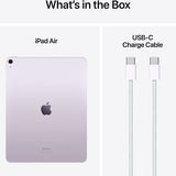 Apple iPad Air 13.0'' - M2 8-core - 512GB - WiFi + Cellular - Roxo - 1ª Gen.