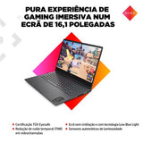 Computador Portátil Gaming Omen by HP 16-n0009np | 16,1'' | Radeon RX 6650M | Ryzen 9 6900HX | 32GB | 1TB SSD