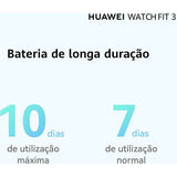 Smartwatch Huawei Watch Fit 3 - Branco