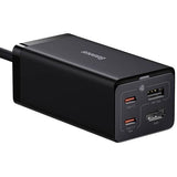 Carregador Baseus Gan5 Pro 2 x USB- C+ USB+ HDMI + Cabo USB-C 67W - Preto
