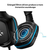 Auscultadores Gaming Logitech G432 7.1