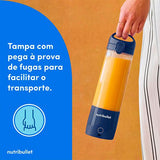 Liquidificadora Portátil Nutribullet Portátil NBP003NBL - Azul