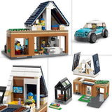 LEGO My City 60398 - Casa de Família e Carro Elétrico
