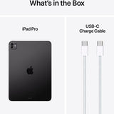 Apple iPad Pro 11.0'' - Vidro de Nanotextura - M4 10-core - 2TB - WiFi + Cellular - Preto Sideral - 1ª Gen.