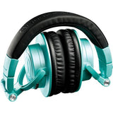 Auscultadores Audio-Technica ATH-M50XBT2 - Ice Blue