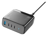 Carregador Cellularline Casa Multipower 1x USB-A + 3x USB-C 150W Preto