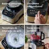 Processador de Alimentos Kenwood FDM73.480SS MultiPro One Touch
