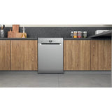 Máquina de Lavar Loiça Hotpoint HFC 3C26 F X | 14 talheres | 60 cm | E | Aço inoxidável