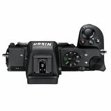 Máquina Fotográfica Nikon Z50 + Z DX 16-50mm f/3.5-6.3 VR + Adaptador FTZ II - Preto