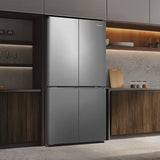 Frigorífico Americano Hisense Rq5P470Seie | 178,5X79,4X69,8 Cm | 483 L | E | Look Inox - Outlet - Grade B