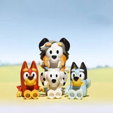 Figuras Bluey Pack School ou Pack Family - Pack de 4 Unidades - Envio Aleatório