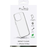 Capa Impact Clear Puro para Apple iPhone 14 Pro Max - Transparente