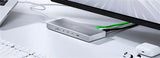 Docking Station Razer USB 4 Dock 14 Portas - Prateado