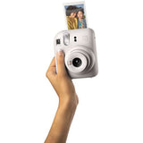 Máquina Fotográfica Instantânea Fujifilm Instax Mini 12 - Branco Argila