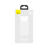 PowerBank com Fast Charging Baseus Bipow Digital Display 20000mAH - Branco