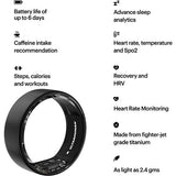 Anel Inteligente Ultrahuman Ring Air - Matte Grey - Tamanho 8 (19.01 mm)