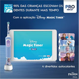 Escova de Dentes Elétrica Criança Oral-B Pro Kids 3+ - Frozen + Estojo