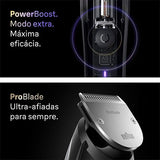 Aparador de Barba Braun Series 9 BT9560 - Cromado