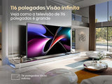 Smart TV Hisense 116 UHD 4K RGB Mini LED 116UXQ - 295 cm