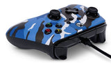 Comando Xbox PowerA com fios Enhanced - Blue Camo