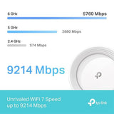 Sistema Wi-Fi TP-Link Deco BE65 BE9300 Tri-Band WiFi 7 Mesh