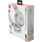 Auscultadores Noise Cancelling Bluetooth JBL Live 460NC - Branco