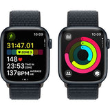 Apple Watch Series 9 GPS 45mm - Alumínio Meia-Noite | Bracelete Loop Meia-Noite