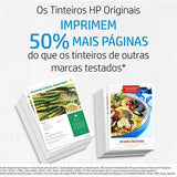 Tinteiro HP Original 62 XL - C2P05AE - Preto de Alto Rendimento - Elegível para o HP Instant Ink