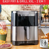 Air Fryer Moulinex Easy Fry & Grill XXL 2 em 1 EZ801D10 - Inox