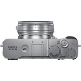 Máquina Fotográfica Mirrorless Fujifilm X-E5 + XF 23mm F2.8 R WR - Prateado