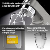Robot de Cozinha Kenwood KWL90.124SI Titanium Chef Patissier XL - Prateado