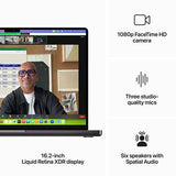 MacBook Pro 16'' | 2023 | M3 Pro 12-core | 36GB | 512GB SSD - Preto Sideral