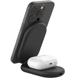 Base de Carregamento Wireless Magnético Dual Belkin BoostCharge Qi2 15W WIZ028vfBK - Preto