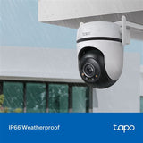 Câmara Vigilância TP-Link Tapo Tapo C520WS WiFi 2K - Pan/Tilt Home Security