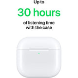 Auriculares True Wireless Bluetooth Apple AirPods 4 - Branco