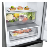 Frigorífico Combinado LG GBV3100EPY | 186x59,5x68,2cm | 344 L | E | Prateado