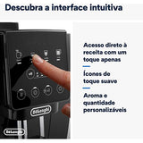 Máquina de Café Automática DeLonghi Magnifica Start ECAM220.21.B - Preto