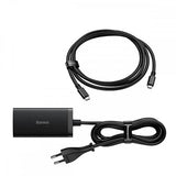 Carregador Baseus Gan5 Pro 2 x USB- C+ USB+ HDMI + Cabo USB-C 67W - Preto