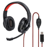 Auscultadores Hama HS-USB400 Preto