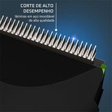 Aparador de Cabelo Rowenta  Nomad Sport Collection TN1409F9 - Preto / Verde