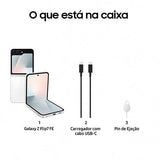 Samsung Galaxy Z Flip7 FE - 256GB - Branco