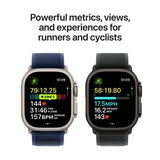 Apple Watch Ultra 2 GPS 49mm - Cellular - Titânio Preto | Bracelete Loop Alpine Verde Escuro - L