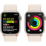 Apple Watch Series 9 GPS 41mm - Alumínio Luz das Estrelas | Bracelete Loop Luz das Estrelas