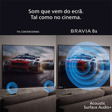 Smart TV Sony 55 BRAVIA 8 II QD-OLED UHD 4K K-55XR8M2 - 140cm