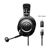 Auscultadores Audio-Technica Pro ATH-M50X-STS-USB