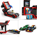 LEGO City 60445 -  Camião com Carros de Fórmula 1® RB20 e AMR24