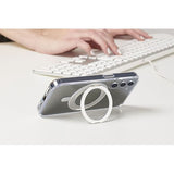 Capa Cellular Line Spin Mag para Samsung Galaxy S25 - Transparente