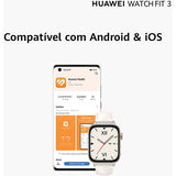Smartwatch Huawei Watch Fit 3 - Branco