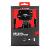 Conversor Metronic Audio (DAC) Digital para Analógico 370277 - Preto